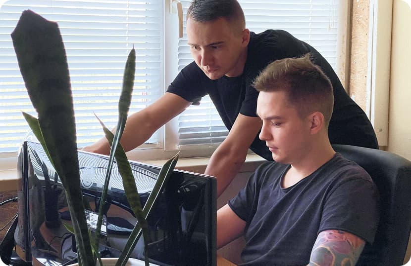 Front-End team Galaxy IT Inc.