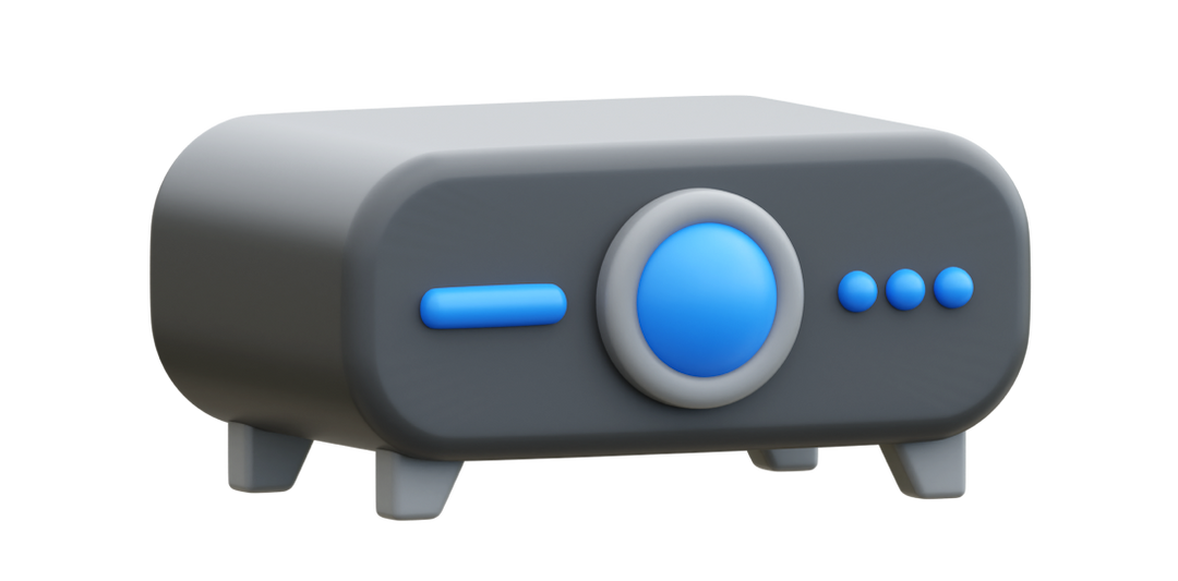 3D model of projector
